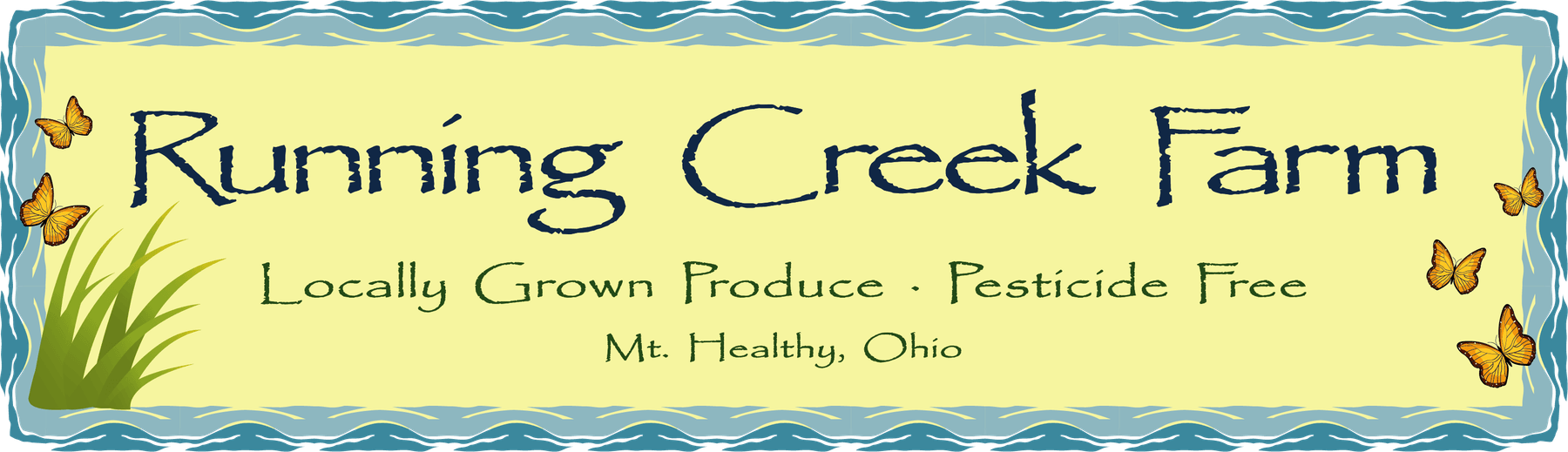 Running Creek Farm - Locally Grown Produce, Pesticide Free, Mt. Healthy, Ohio